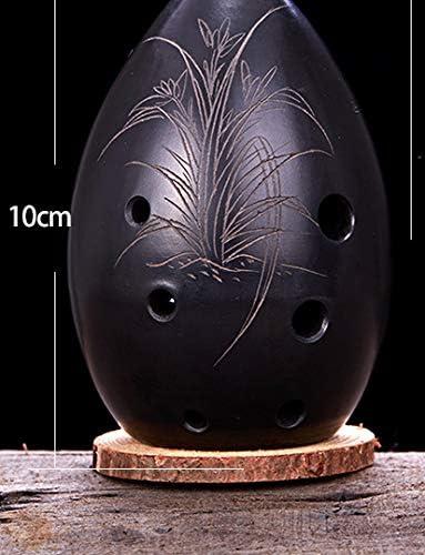 Professional Chinese Flute Xun Instrument Ceramic Ocarina Ancient Xun Instrument Ceramic Ocarina