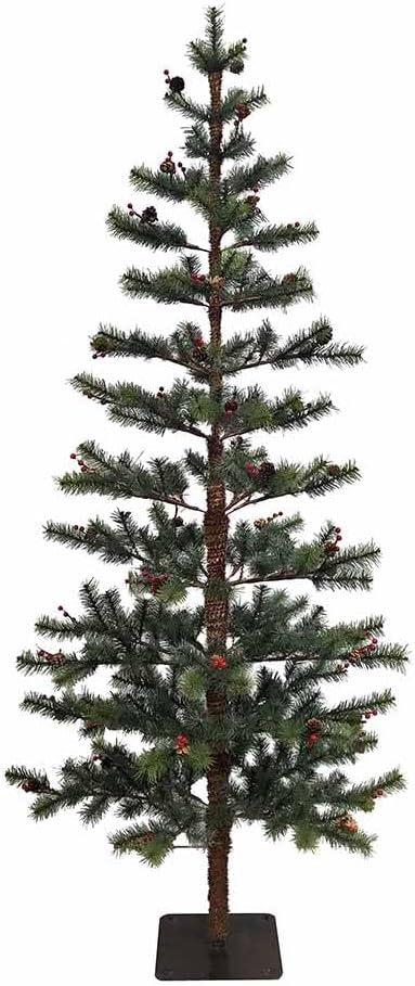 Kurt Adler Kurt Adler 5 Foot Pine Tree with Pinecones and Berries