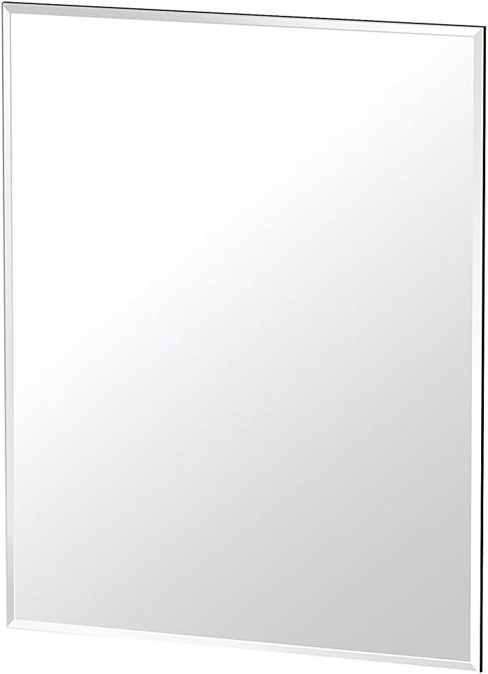 Gatco Beveled Easy Mount Mirror, 24" H x 19.5" W, Silver