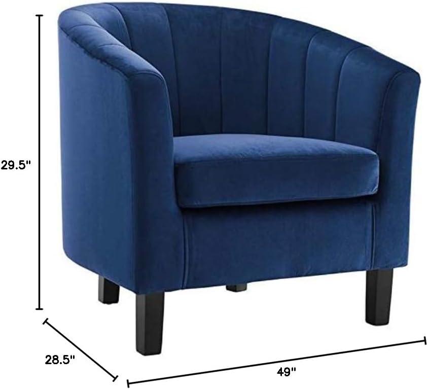 Modway Prospect Performance Velvet Swivel Armchair