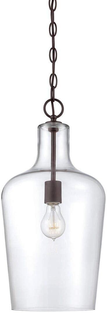 Savoy House Franklin 1 - Light Pendant in  English Bronze