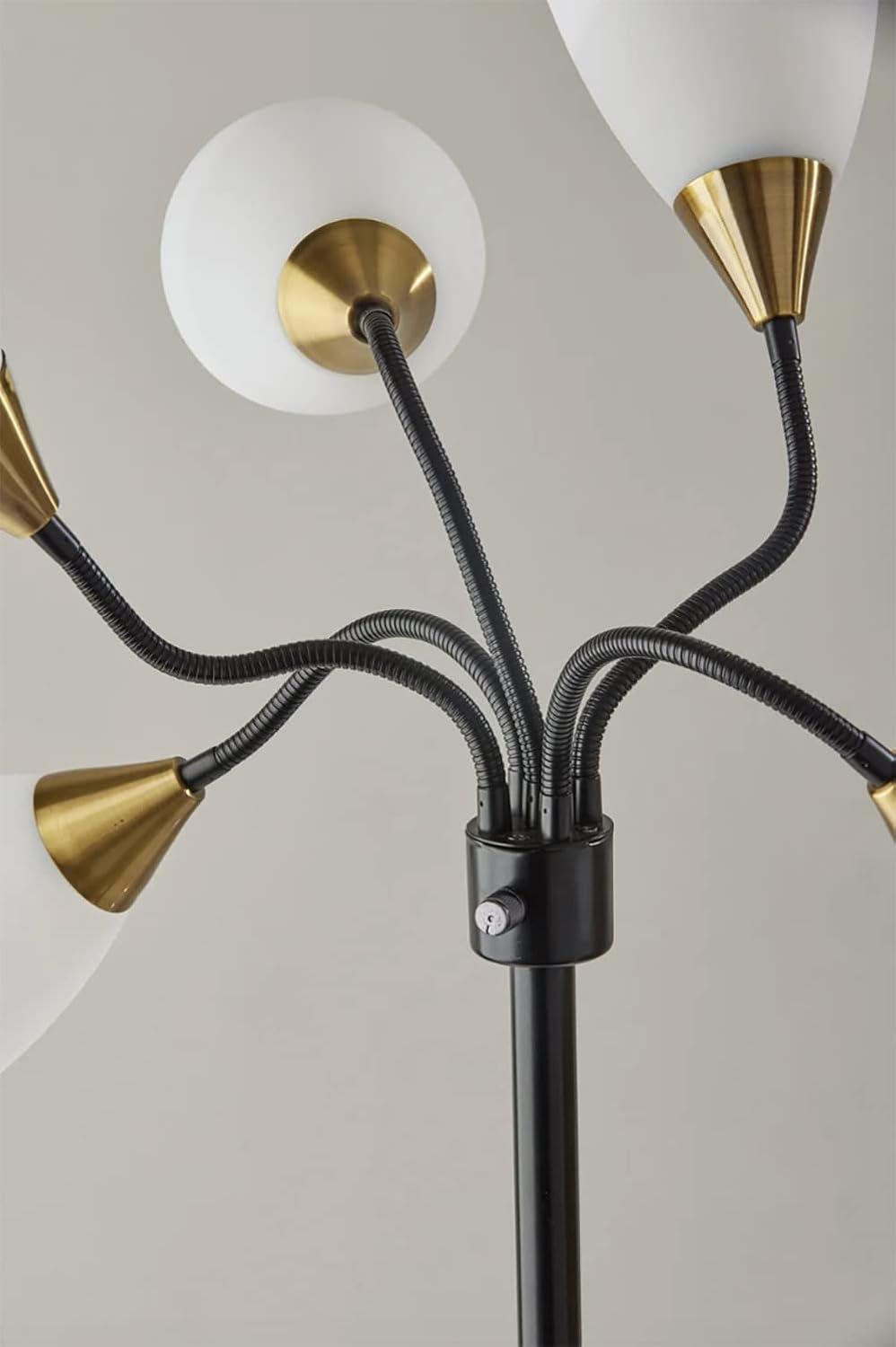 Simplee Adesso 5 Light Floor Lamp