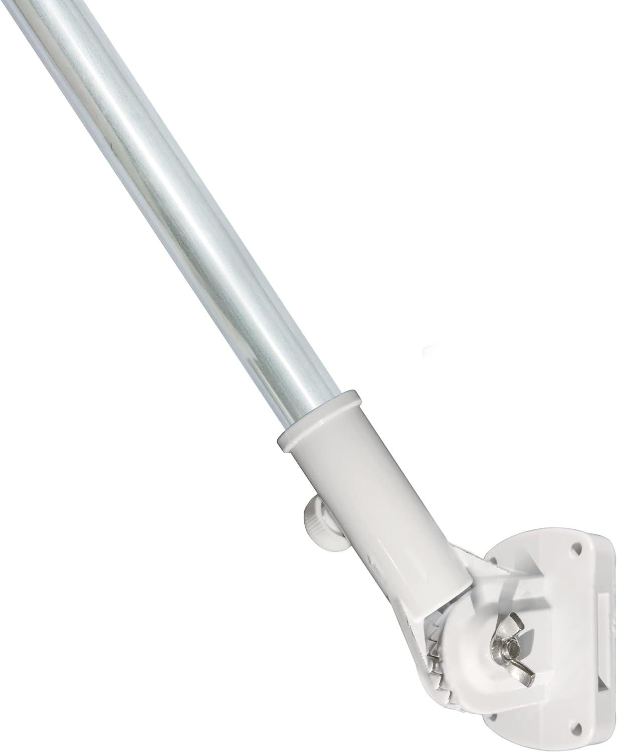 Valley Forge 11 in. L Aluminum Flag Pole Bracket Polished