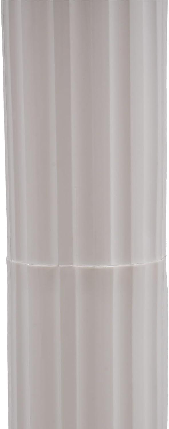 Roman Columns Plastic Wedding Stand Pillar Greek Statue Plant Stand Elegant Event Party Decorative Pedestal Flower Pot Holder Decor (4Pcs, 11.81x35.43 Inch)