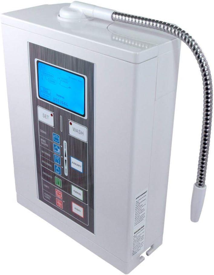 Aqua Ionizer Deluxe 7.0 | Water Ionizer | Alkaline Water Filtration System | Produces pH 4.5-11.0 Alkaline Water | Up to -800mV ORP | 4000 Liters Per Filter | 7 Water Settings