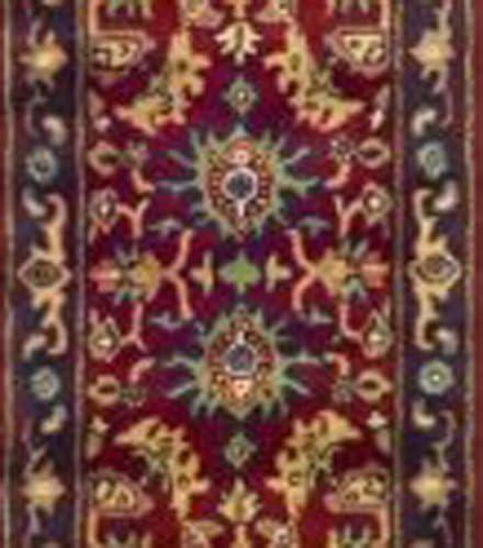 Heritage HG625 Handmade Runner Rug - 2'3"x8' - Red - Safavieh