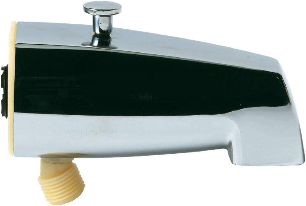 Chrome Bottom Mount Bathtub Spout with Diverter