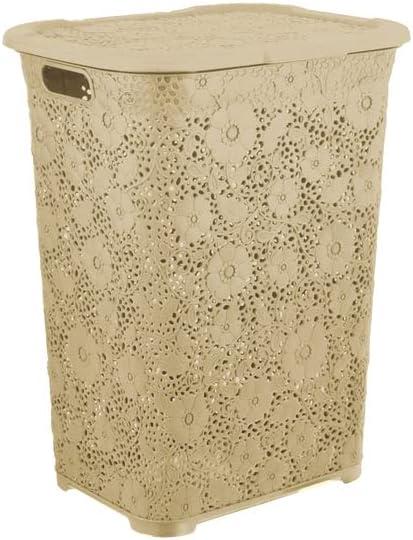 House of Hampton® Plastic Laundry Hamper with Handles
