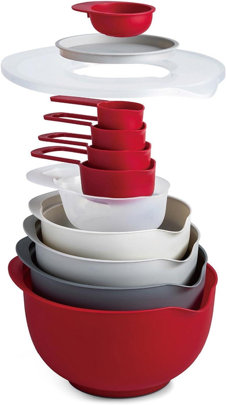 Norpro Nested Mixing Bowls and Measuring Cups, 12 Piece Set