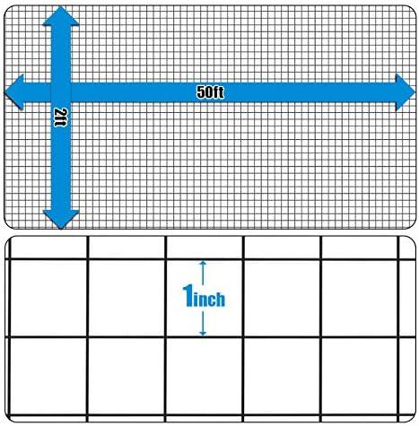 Black Vinyl Coated Welded Wire Mesh Fence, 2 ft x 50 ft