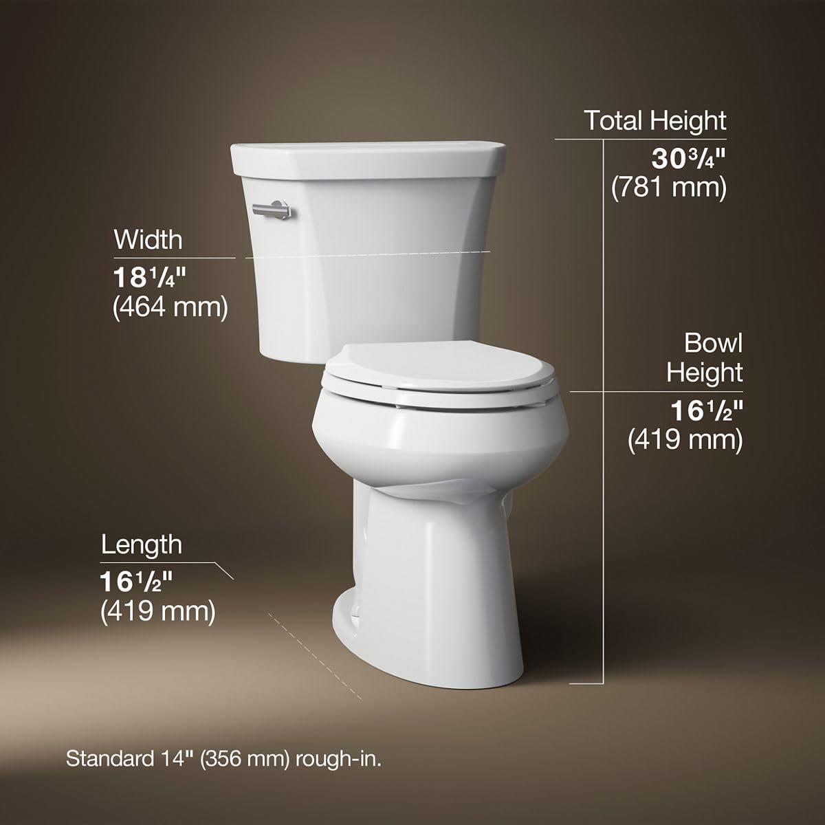 Highline Elongated Two-Piece toilet