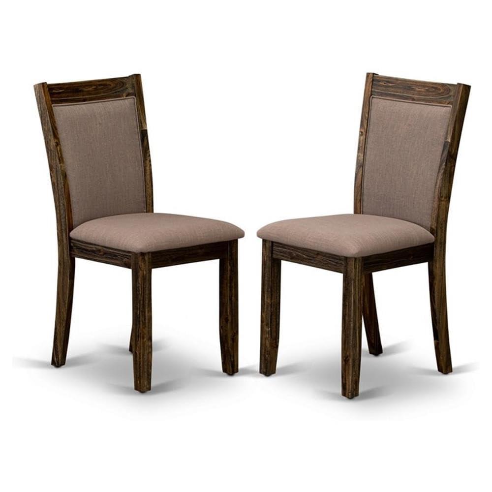 Polen 18'' H Linen Fabric Upholstered Side Chair