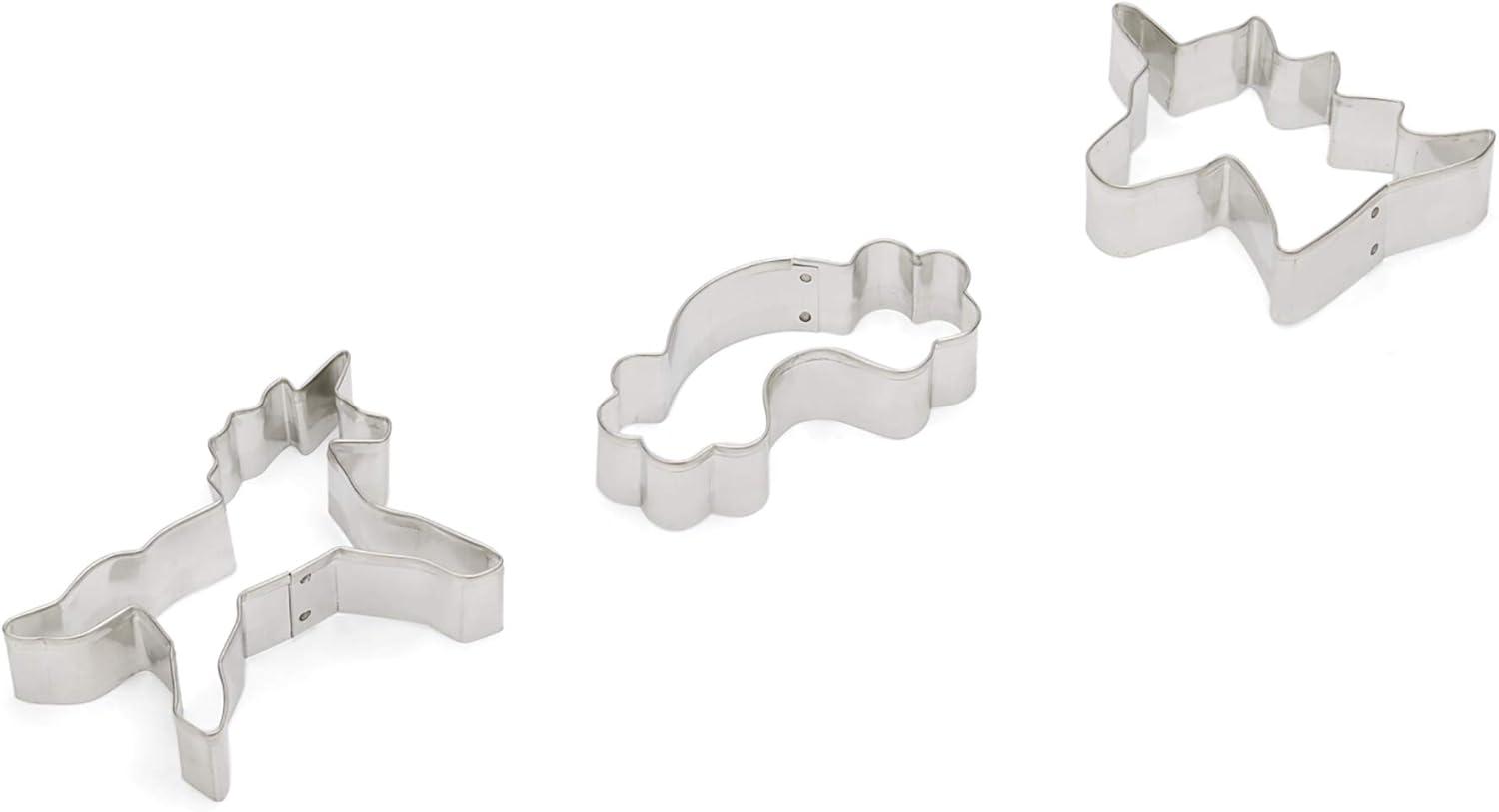 Fox Run Brands Fox Run Brands 3 Piece Non-Stick Unicorn Cookie Cutter Set