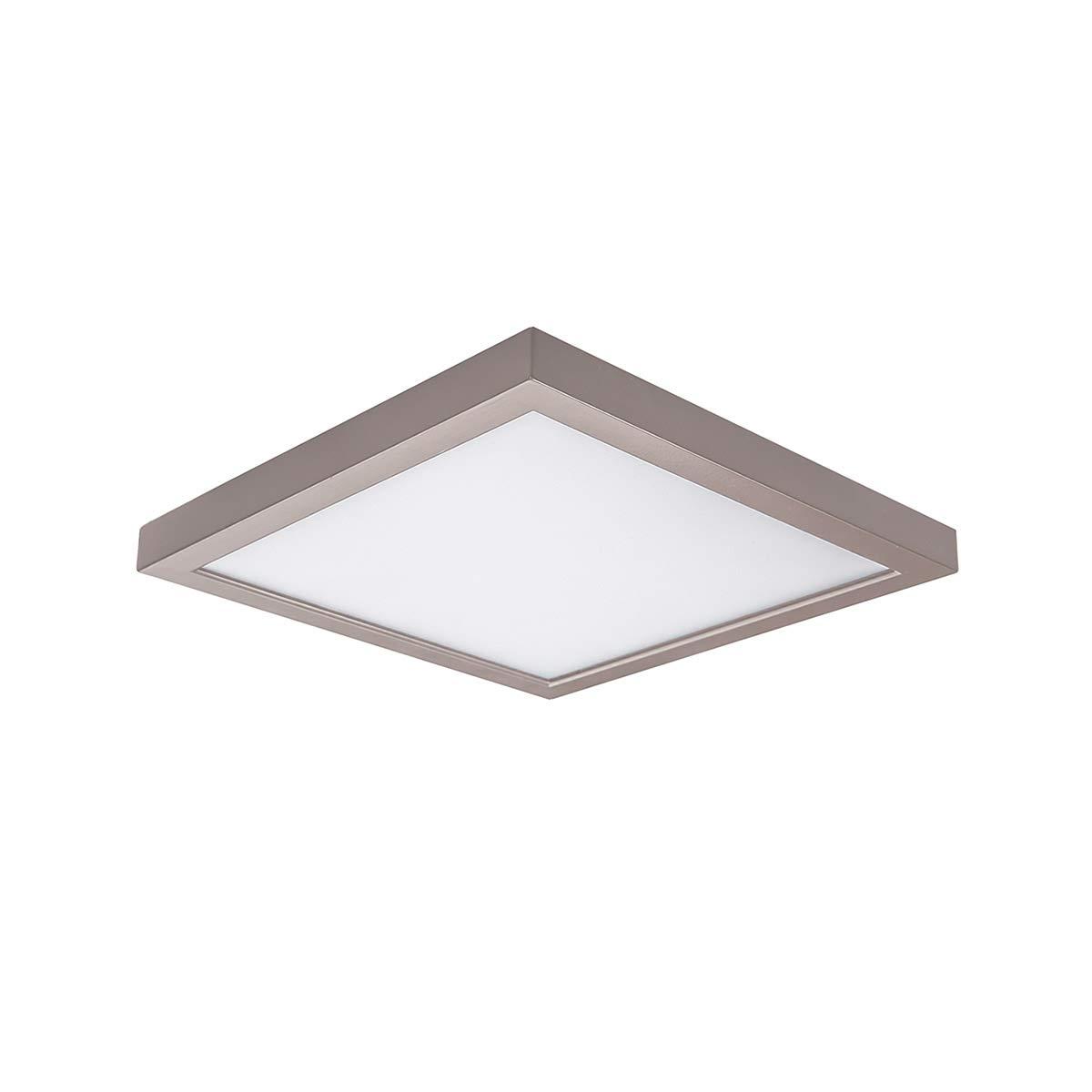 WAC Lighting Cuadrado 5" 1 Luz 3500K Energy Star Montaje Empotrado de Aluminio en Níquel