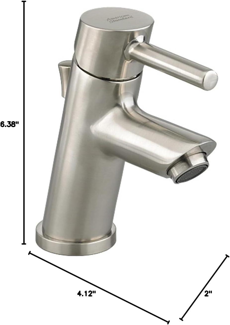 Serin Satin Nickel Single Handle Bathroom Faucet