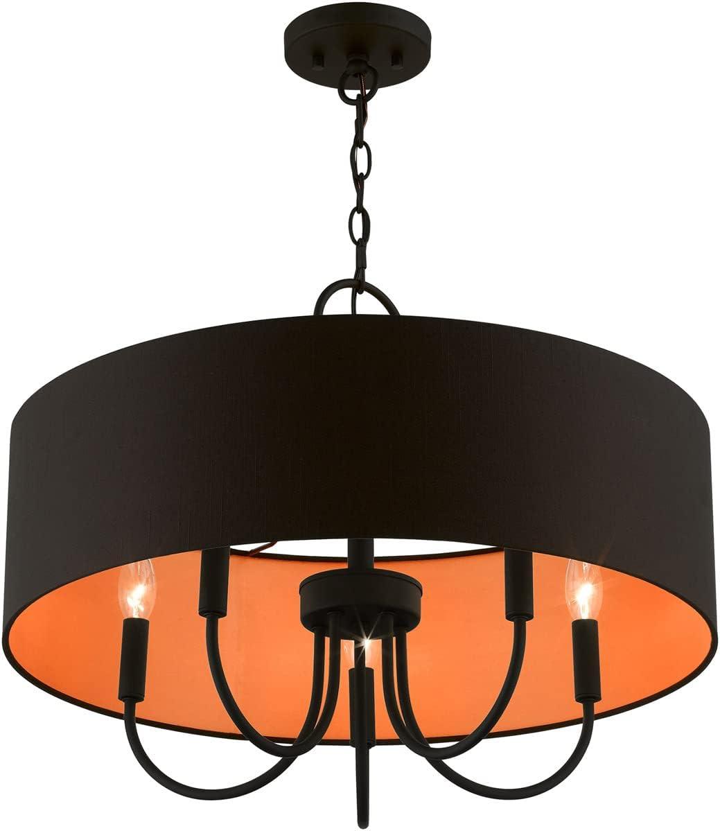 Livex Lighting Bradhurst 5 - Light Pendant in  Black