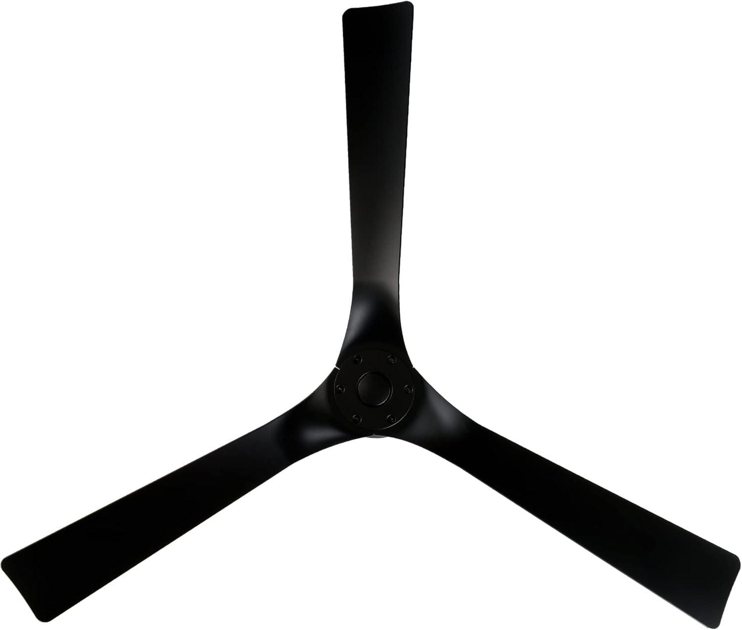 58" Torque 3 - Blade Outdoor/Indoor Smart Ceiling Fan with Remote Control Included, Works With Alexa and iOS or Android App