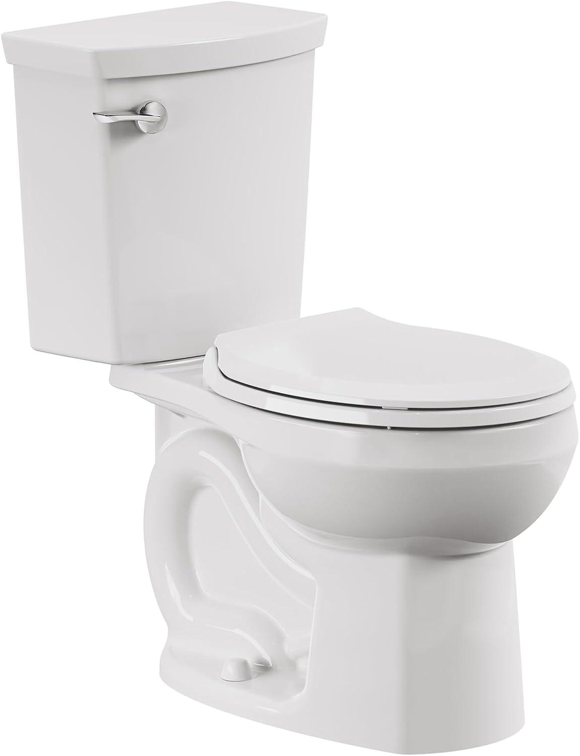 American Standard 5503B00B.020 Transitional Slow-Close Round Front Toilet Seat, White