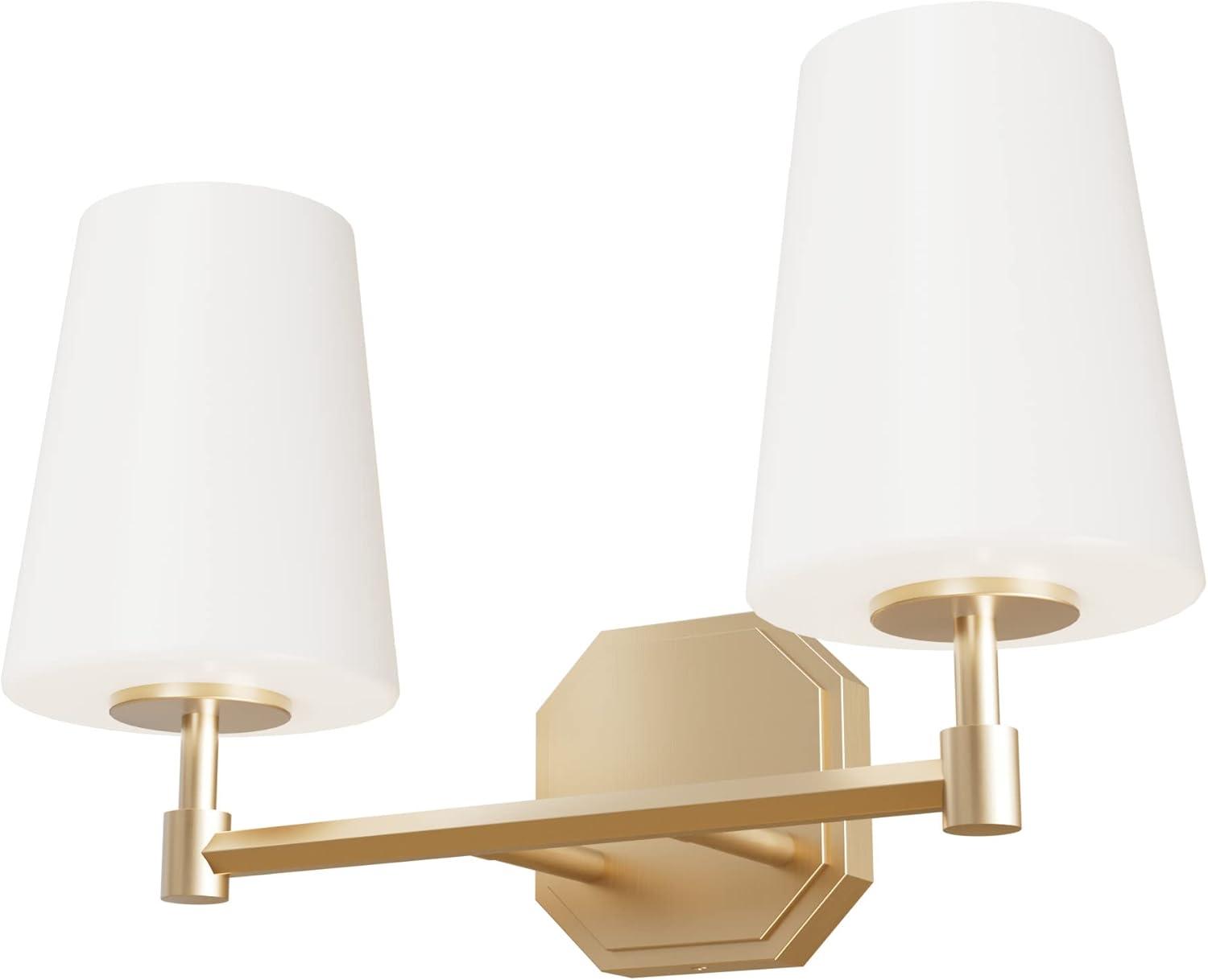 Nolita Alturas Gold 16" Outdoor Dimmable Vanity Light