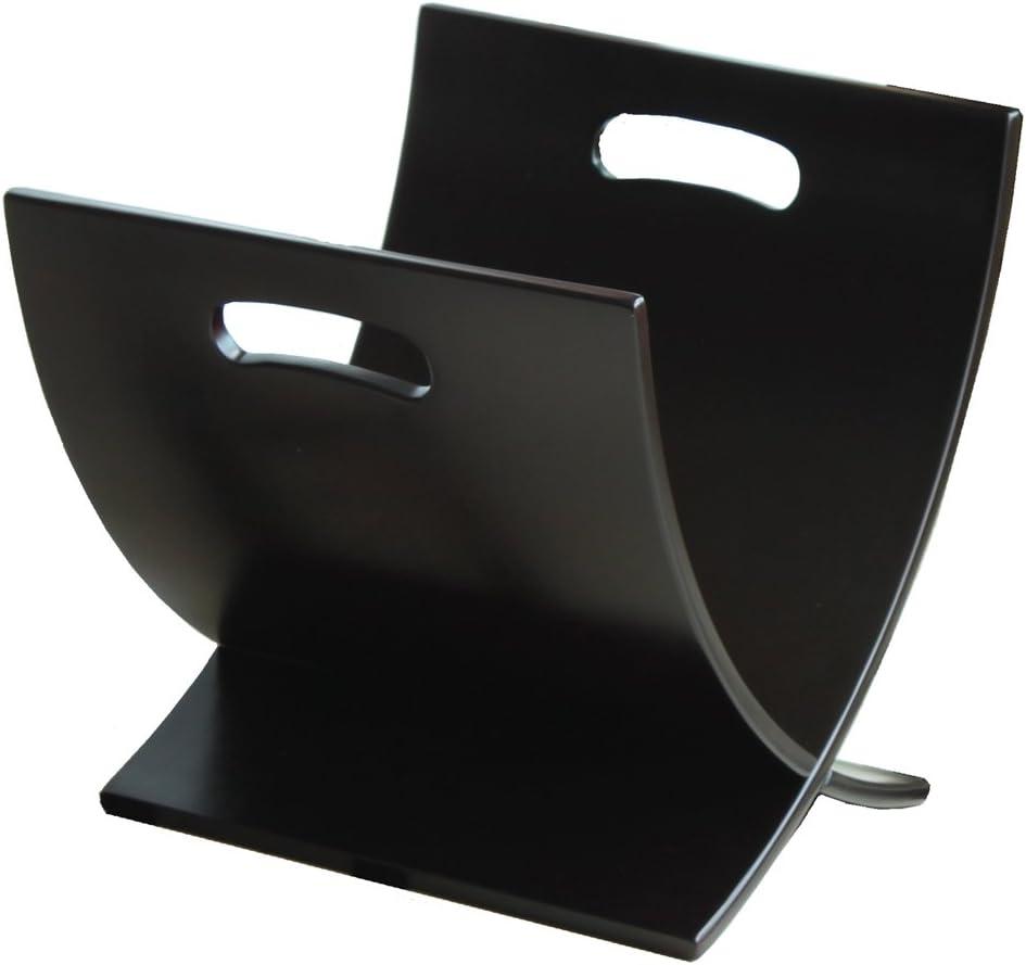 Oceanstar Contemporary X Style Wooden Magazine Rack