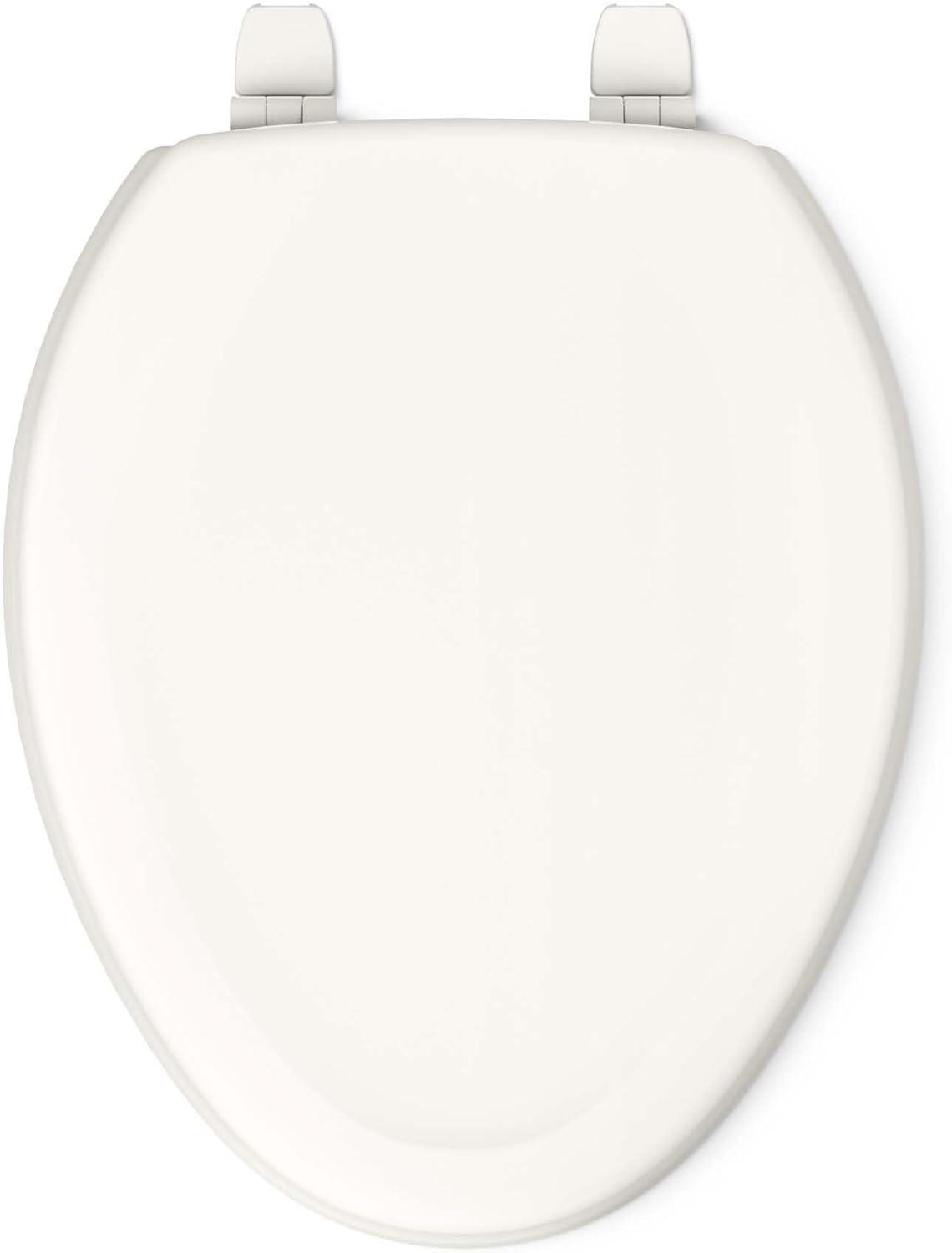 Stonewood Compression-Molded Wood Toilet Seat with Color-Matched Plastic Hinges