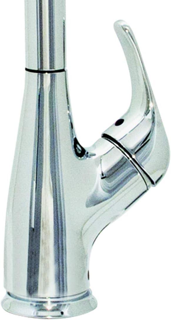 EZ-FLO 10388 Pull-Down Spout Kitchen Faucet, Chrome