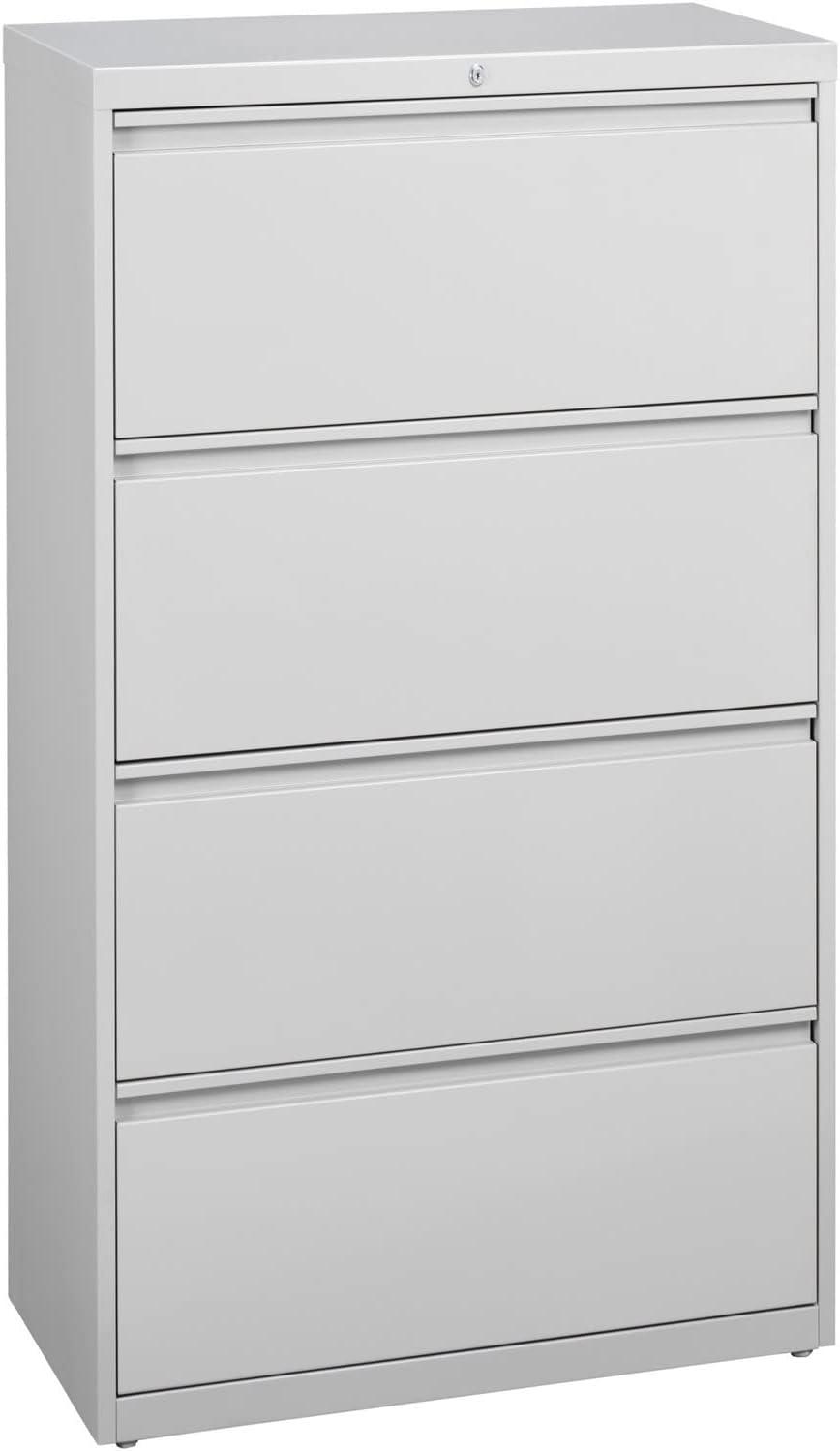 Fortress 36'' Wide 4 -Drawer Steel File Cabinet