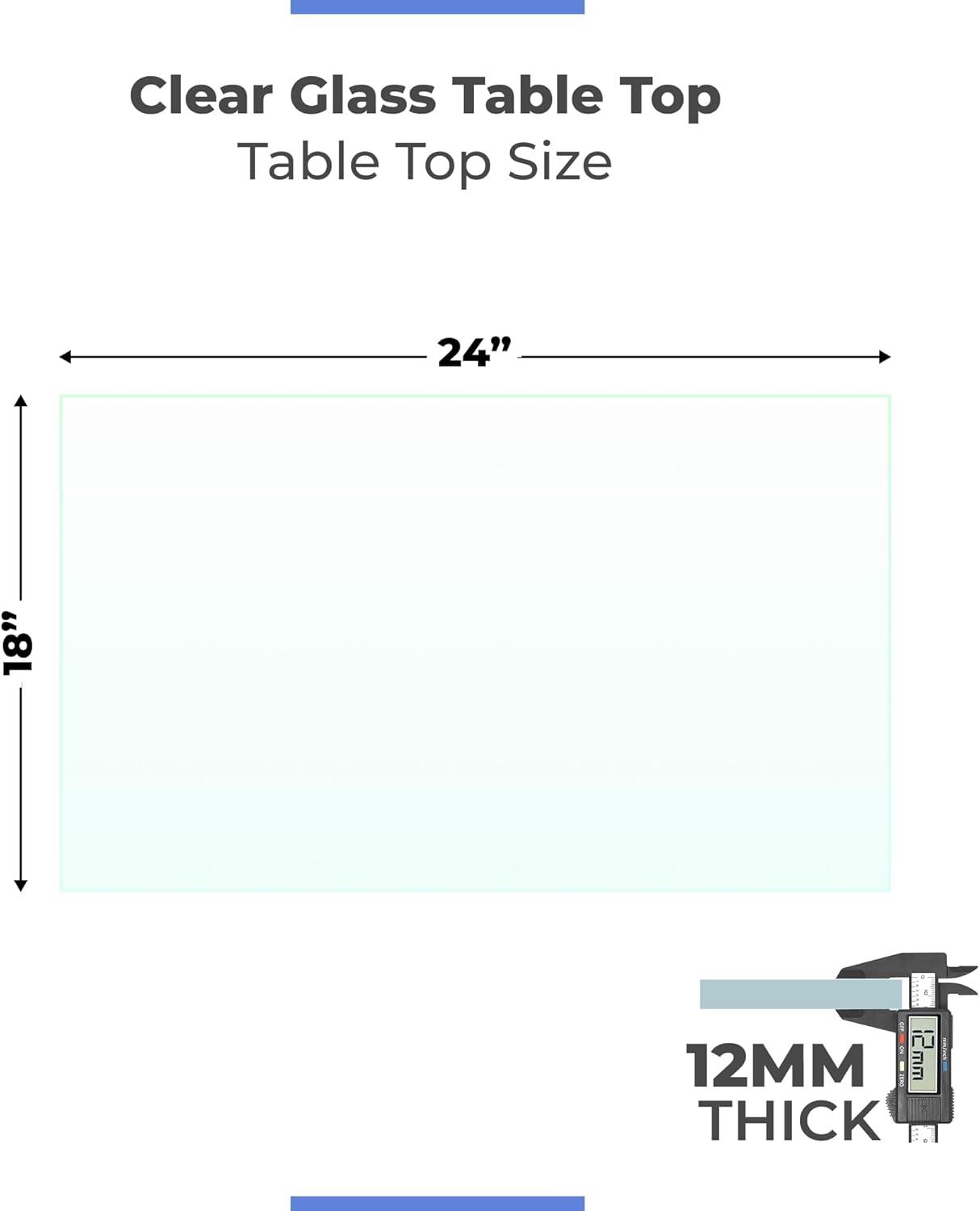 Hawes Glass Table Top