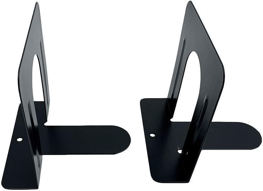 Huron 4.75 Steel Bookends Black Pair HASZ0038