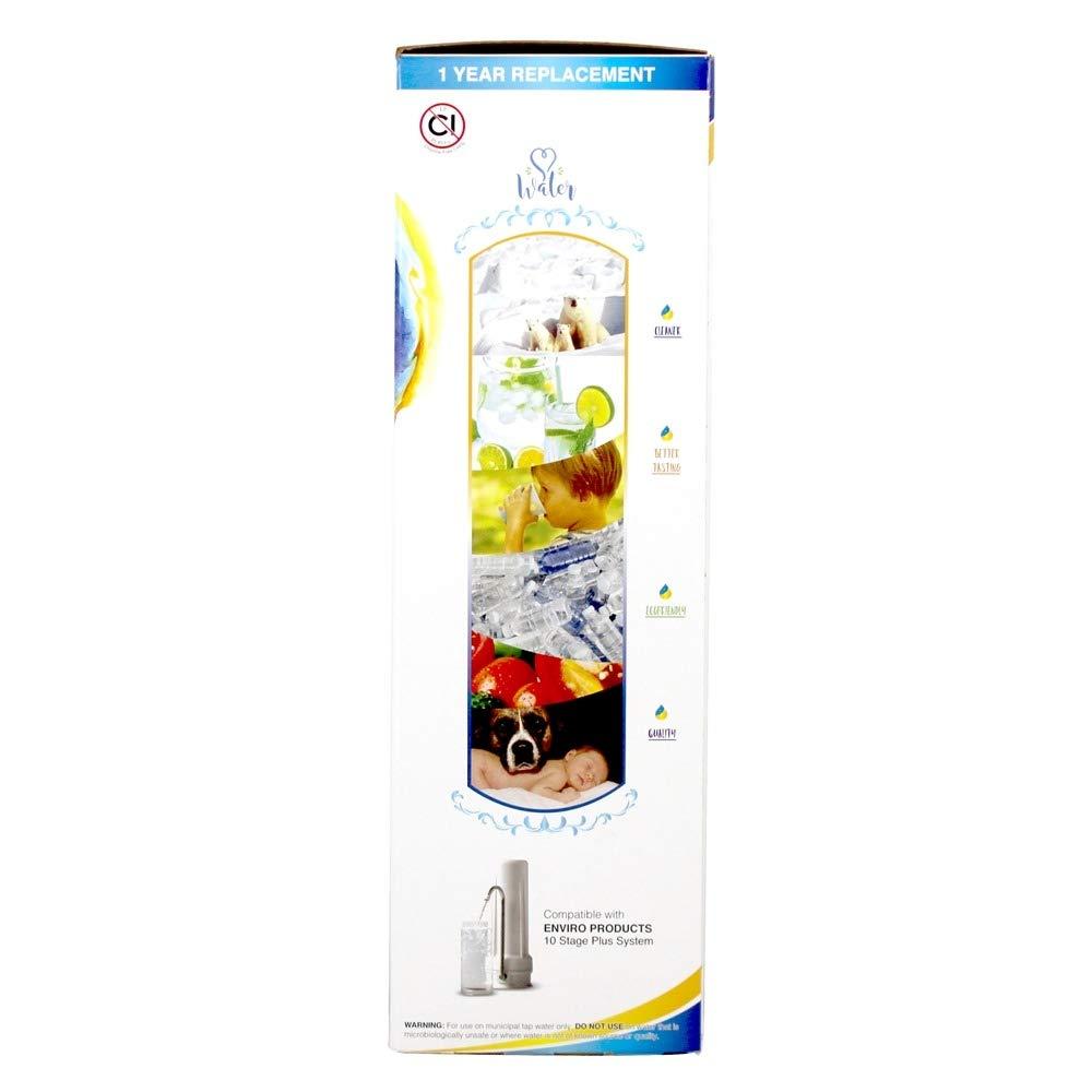 New Wave Enviro 10 Stage Plus  Water Filter Replacement Cartridge 1 Unit