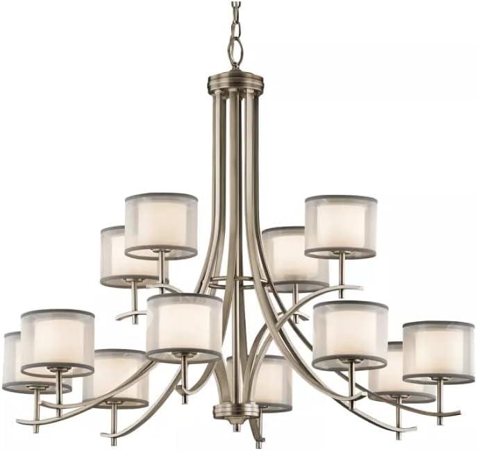 Kichler Lighting - 12 Light Chandelier - Tallie - Twelve Light 2-Tier Chandelier