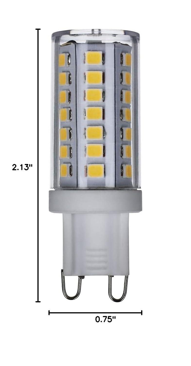 40 Watt Equivalent T4 G9/Bi-pin Dimmable LED Bulb