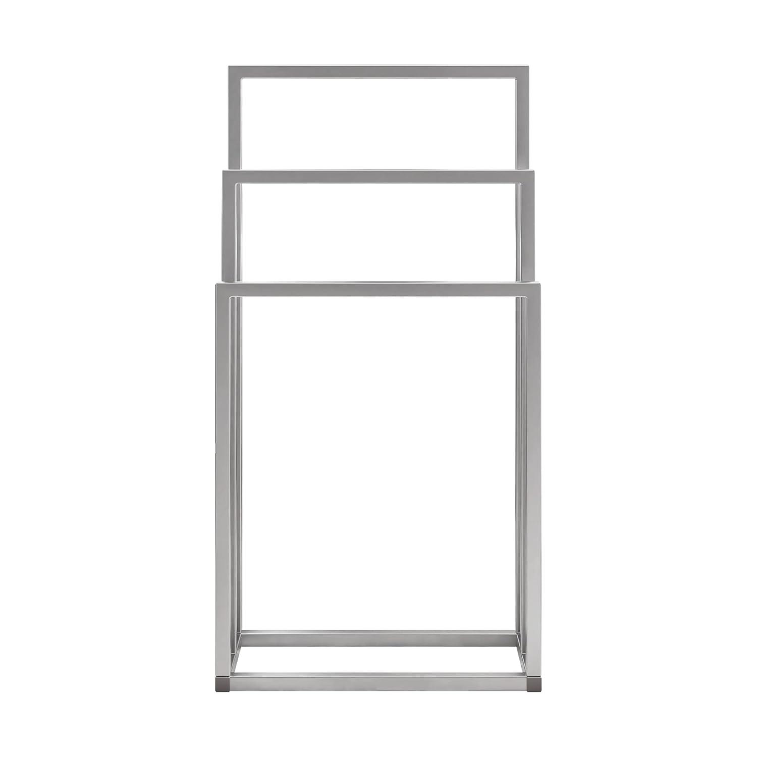 Freestanding 3-tier metal towel rack