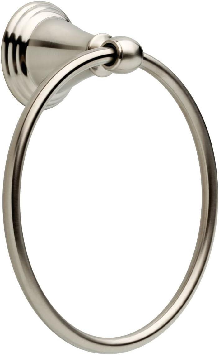 Windemere Wall Mount Round Closed Towel Ring Bath Hardware Accessory