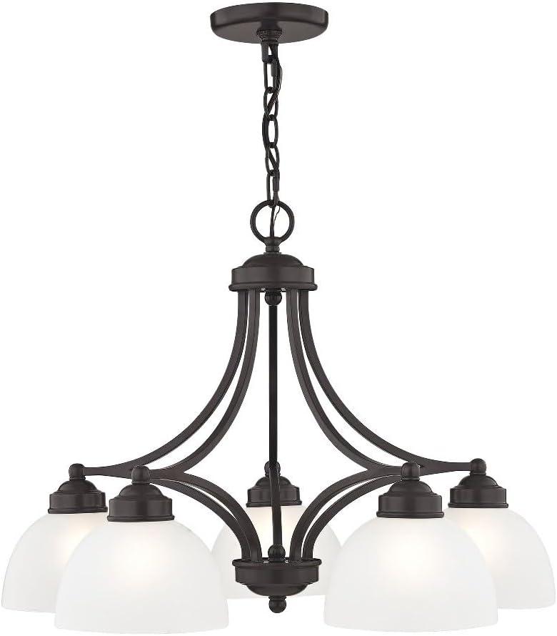 Livex Lighting Somerset 5 - Light Chandelier in  English Bronze