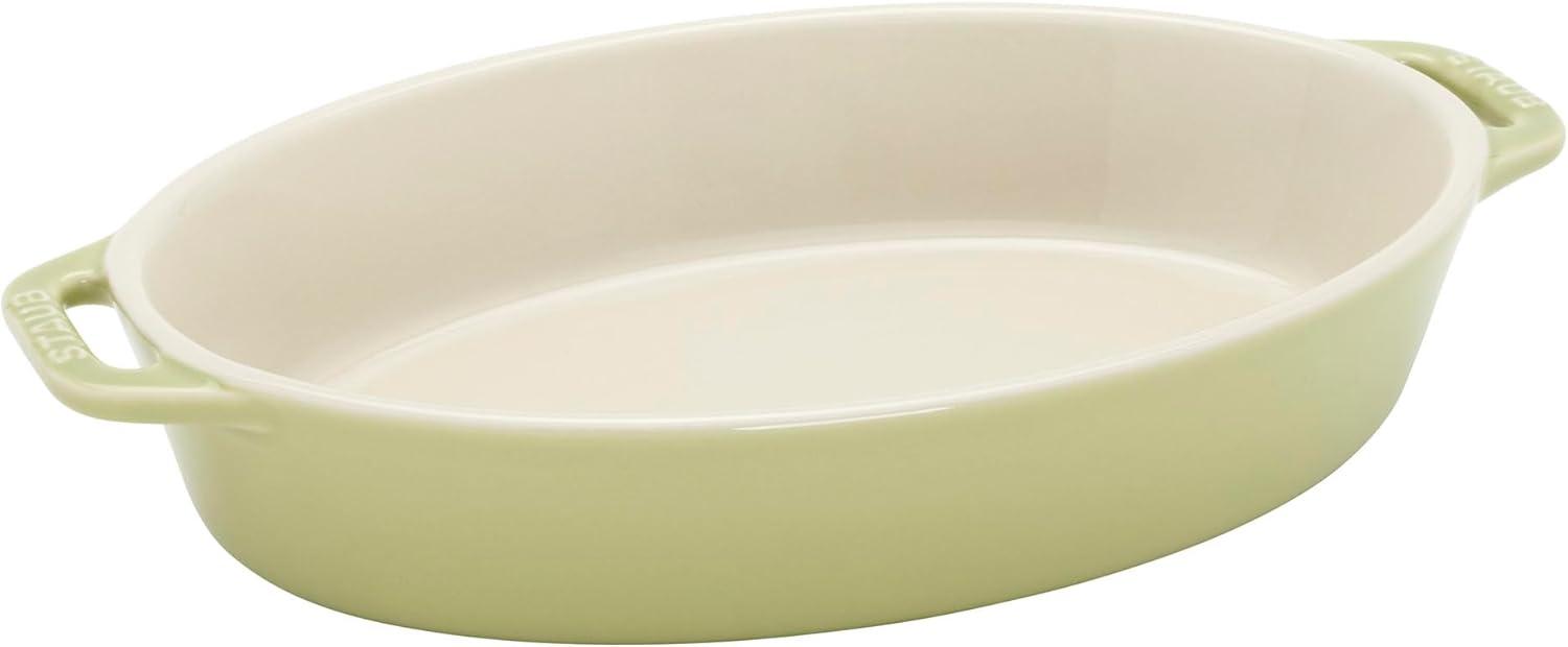 Staub Staub Ceramic 4-Pc Baking Pans Set, Casserole Dish With Lid, Brownie Pan,