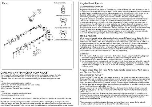 Kingston Brass KB241AX Kingston Brass Victorian Double-Handle Tub and Shower Faucet