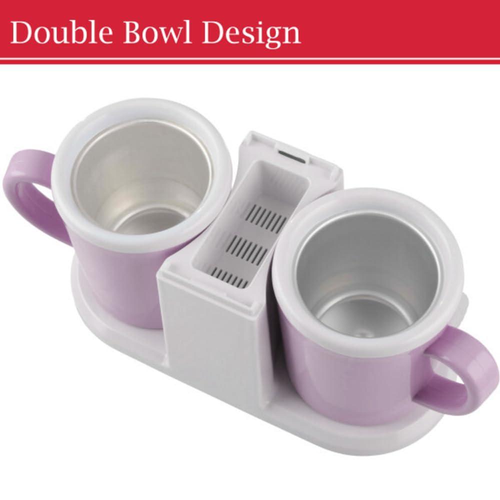 Classic Cuisine Ice Cream Maker - 2QT Ice Cream Machine Makes Sorbet, Gelato, Ice Cream, and Frozen Yogurt - Kitchen Appliances and Gadgets