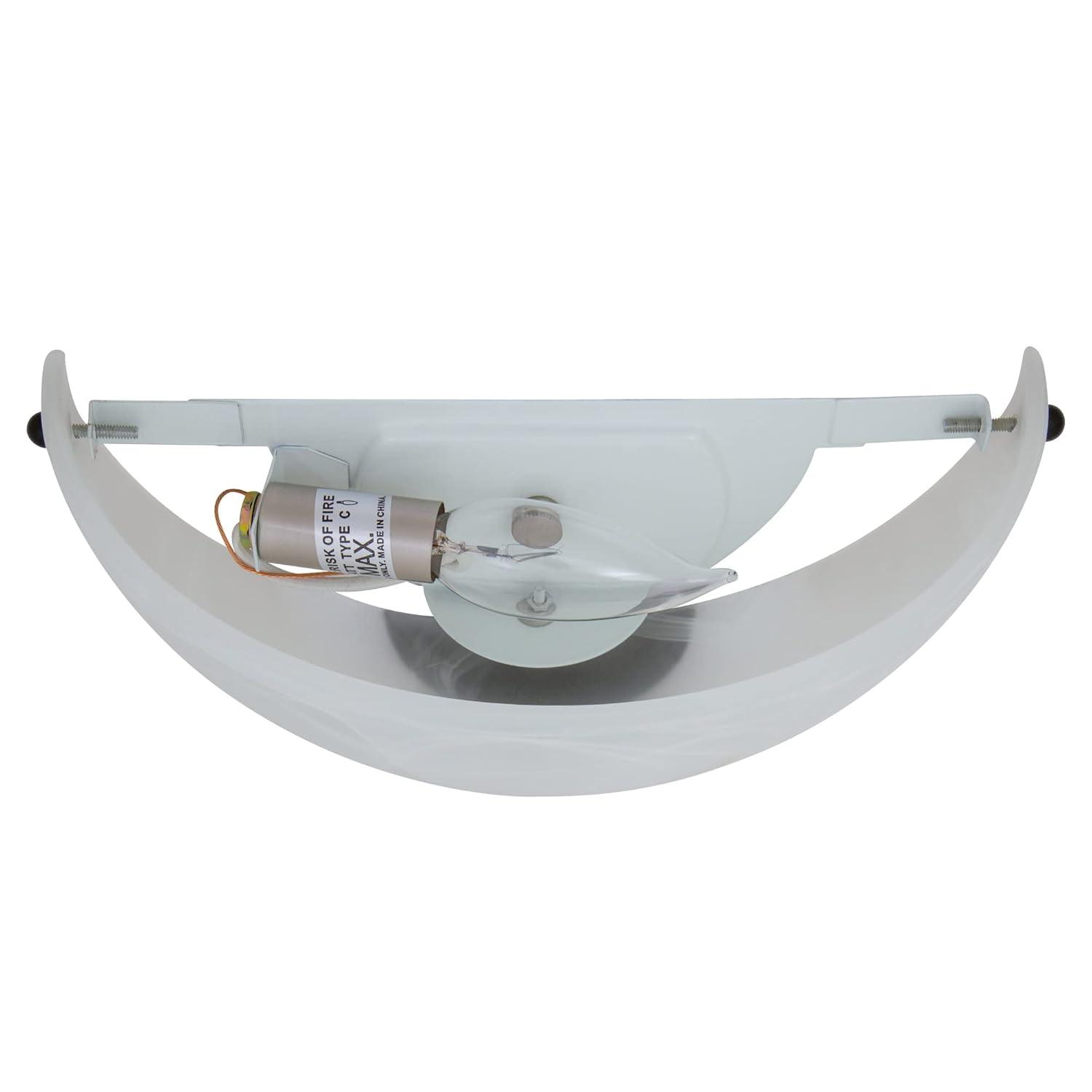 Design House 1 - Light Dimmable White Flush Mount
