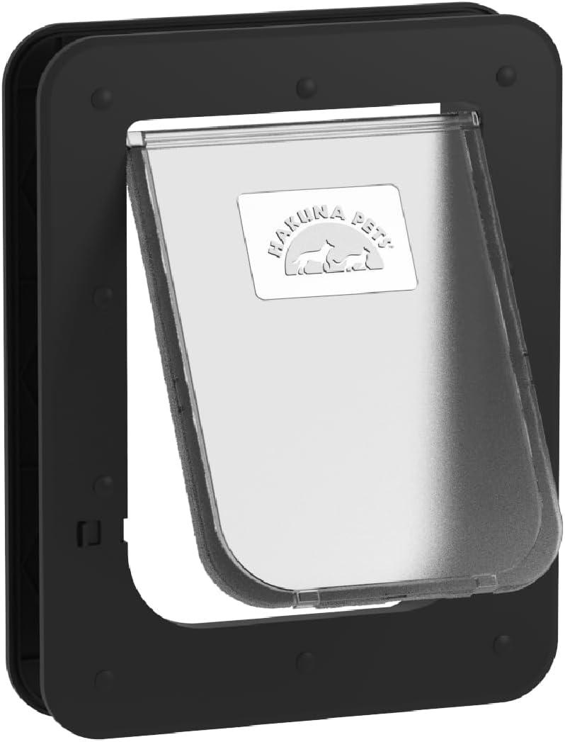 Hakuna Pets 10.31'' W x 13.19'' H Plastic Pet Door