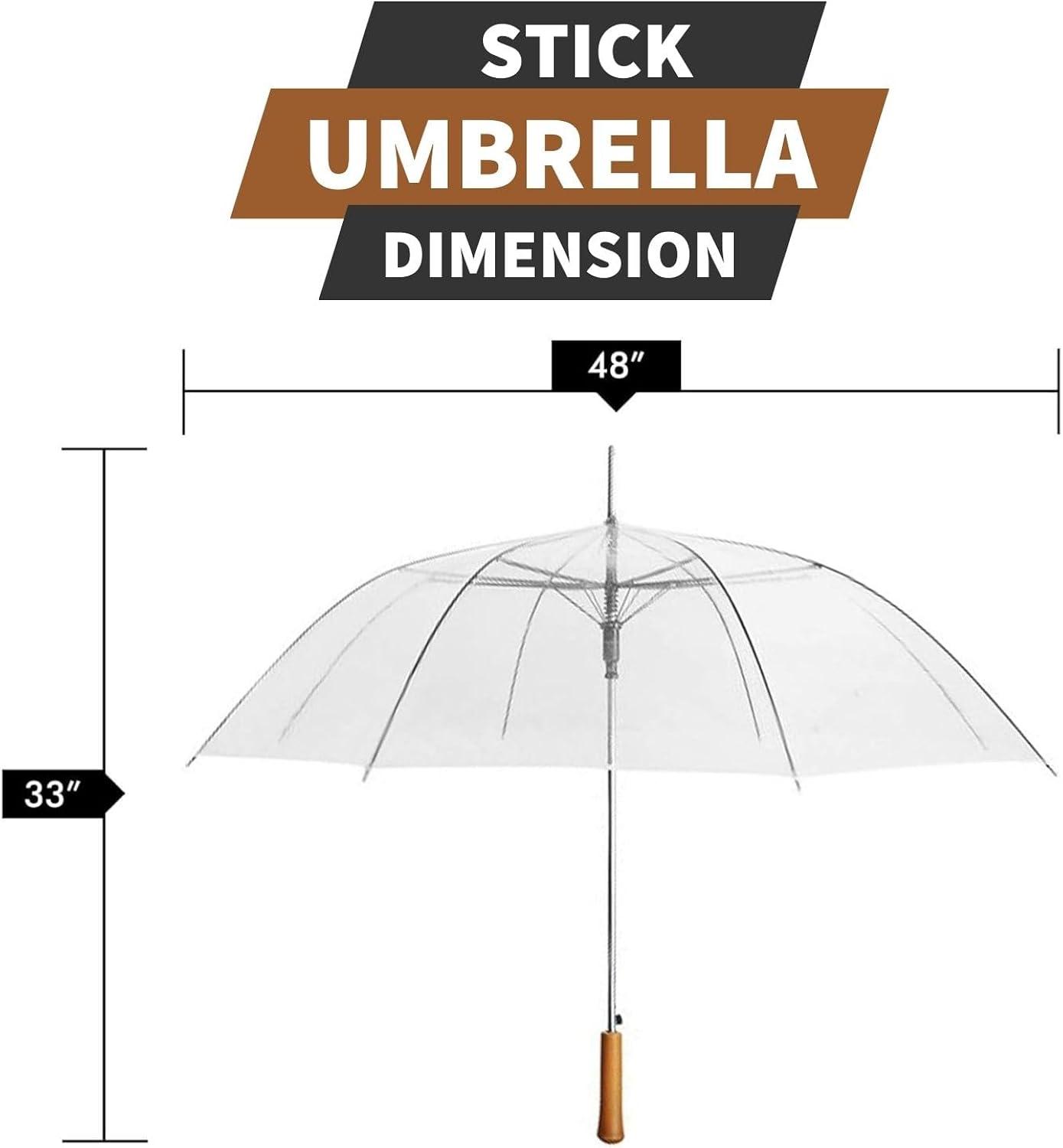 48" Clear Umbrella