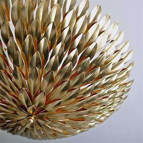 517-GA-Crystorama Iluminación-Broche - Lámpara de Araña de Seis Luces en Estilo Atemporal - Acabado Dorado Antiguo de 24,5 Pulgadas de Ancho por 11 Pulgadas de Alto