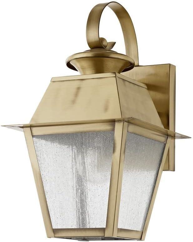 Livex Lighting Mansfield 1 - Light Wall Light in  Vintage Pewter