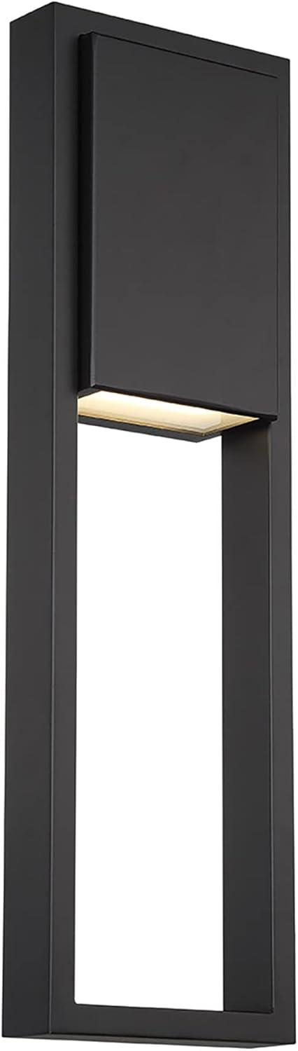 Matte Black 24" LED Indoor/Outdoor Wall Light