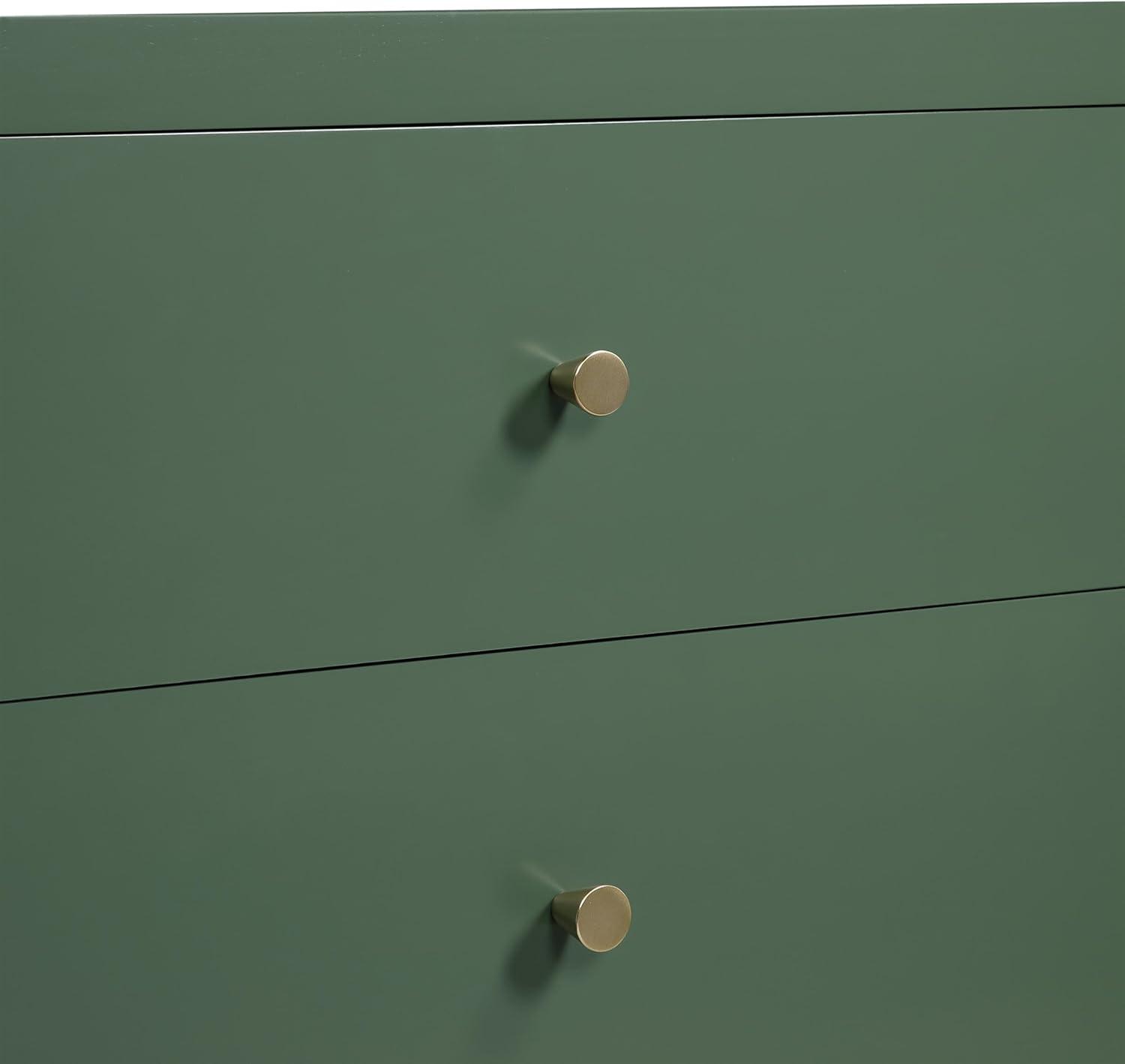 Comfort Pointe Nolan 3-drawer Vintage Green Painted Wood Nightstand