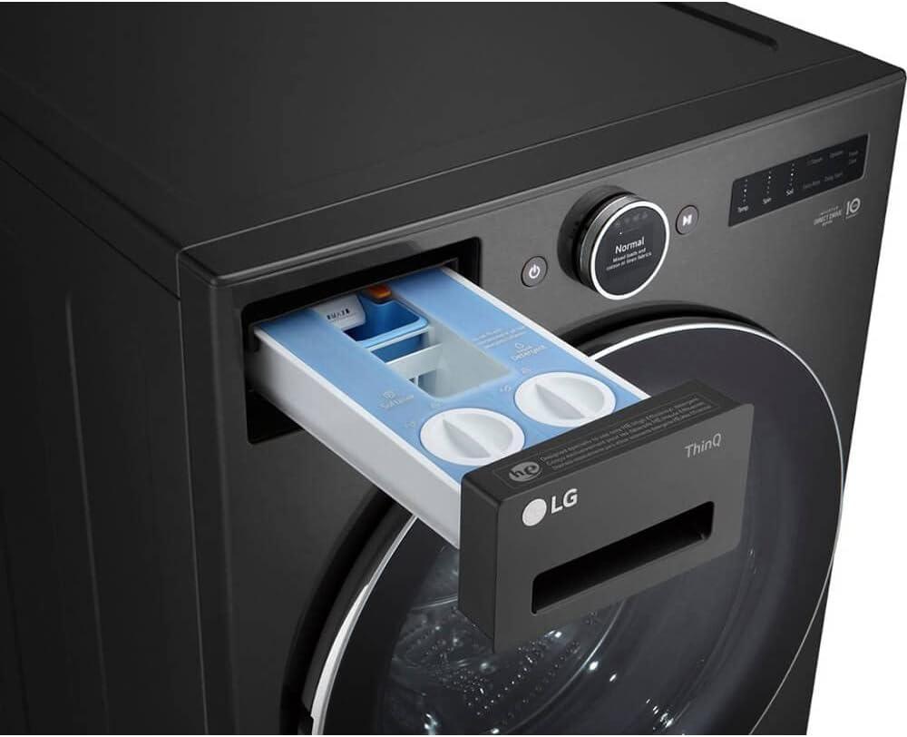 LG 5.0 cu. ft. Mega Capacity Smart Front Load Washer with AI DD 2.0 Built-In Intelligence & TurboWash 360°