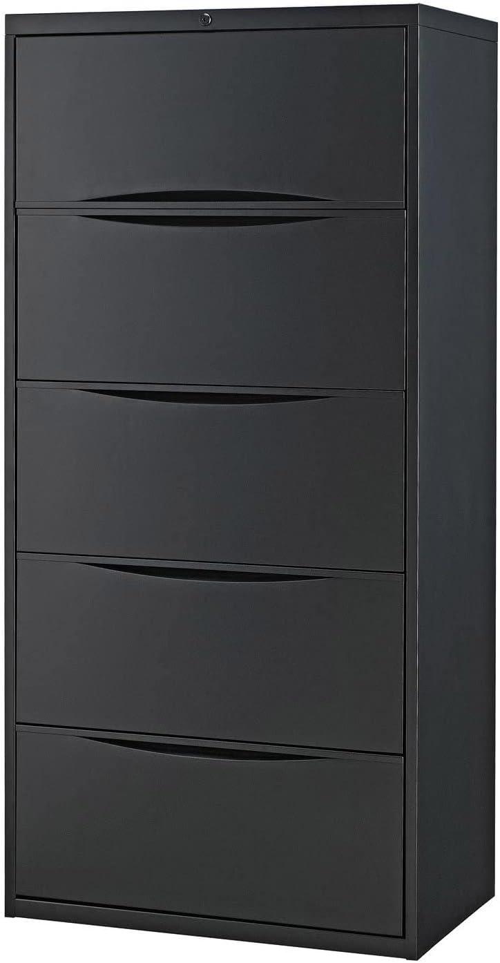 30'' Wide 5 -Drawer Steel File Cabinet