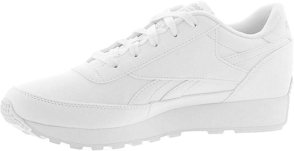 Reebok Classic Renaissance Sneakers Women White Steel Leather 100071993 D Width