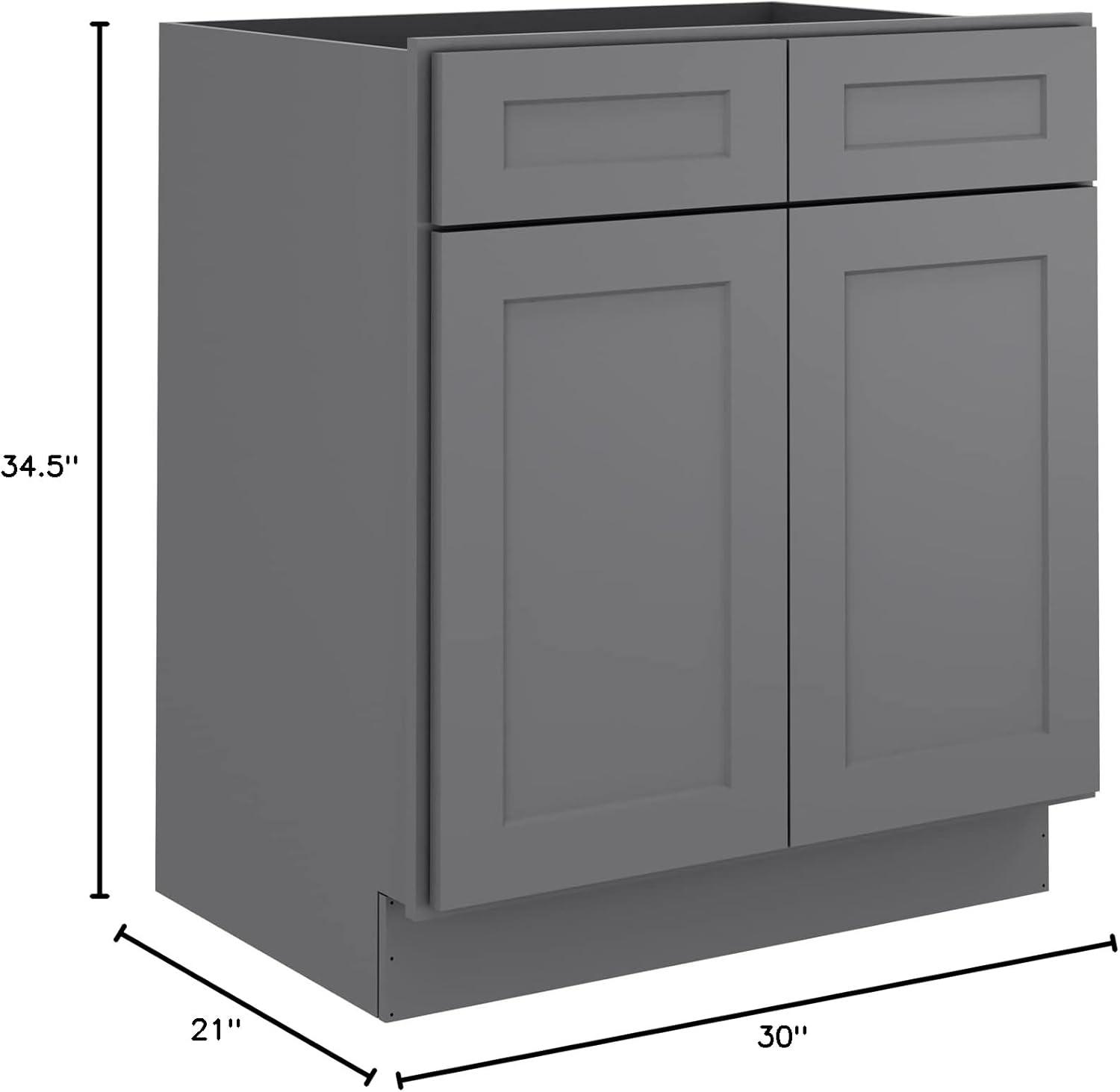 LOVMOR in Plywood Soft-Close Bath Vanity Cabinet without Top for Kitchen, Bathroom, Living Room