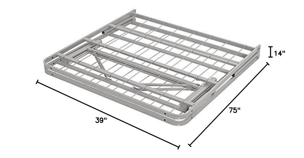 Modway Horizon Stainless Steel Bed Frame